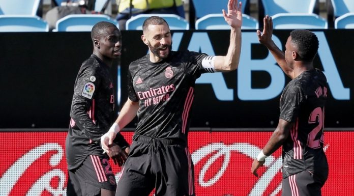 Дубль Бензема принес победу Реалу и вплотную приблизил к лидеру Ла Лиги: видео