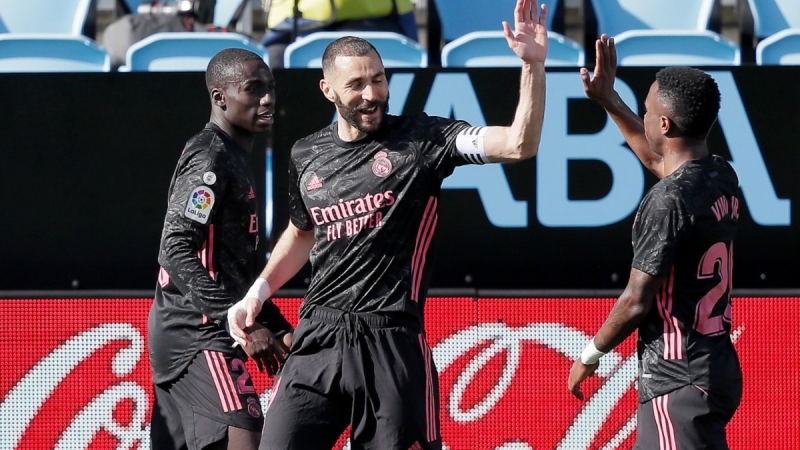 Дубль Бензема принес победу Реалу и вплотную приблизил к лидеру Ла Лиги: видео