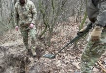 У задержанного сепаратиста СБУ нашла тайник оружия