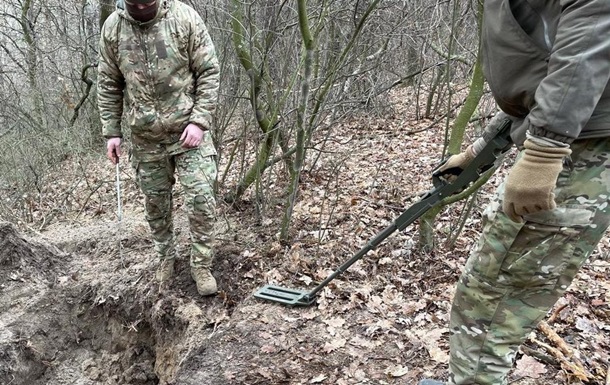 У задержанного сепаратиста СБУ нашла тайник оружия