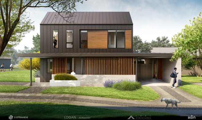 В США началось строительство первых «напечатанных» домов ценой 450 000 долларов