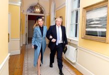 Борис Джонсон тайно обвенчался со своей возлюбленной