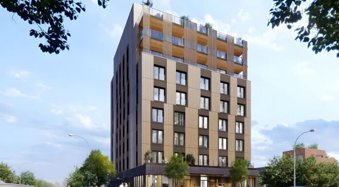 Самую высокую деревянную многоэтажку Торонто построят всего за 90 дней