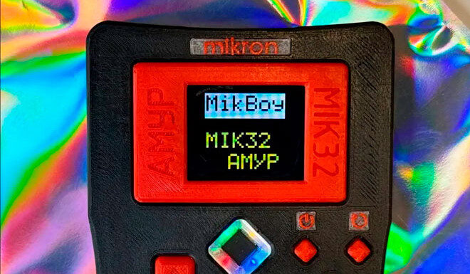 «Микрон» представил российскую игровую консоль MikBoy